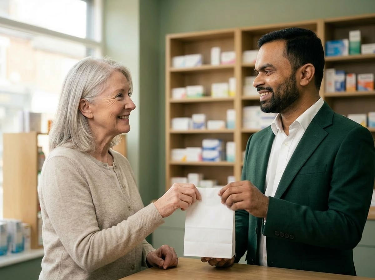 Free prescription delivery to your door across Hedon and East Yorkshire